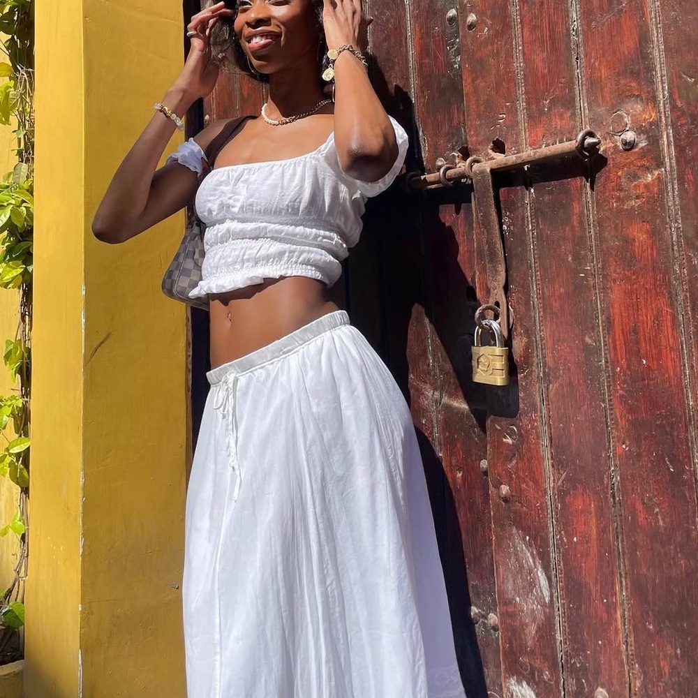 Reformation Off the shoulder top